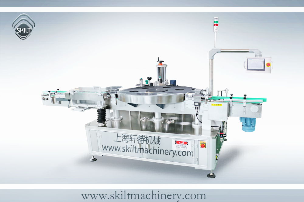 高速回轉圓瓶不干膠貼標機定制