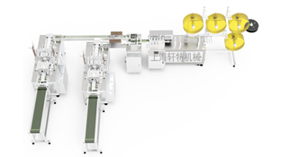 全自動貼標機設備實現自動化生產模式