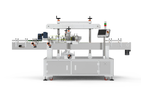 牛奶瓶雙面不干膠貼標機
