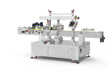 牛奶瓶雙面不干膠貼標機