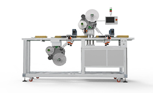 紙箱上下面不干膠貼標機