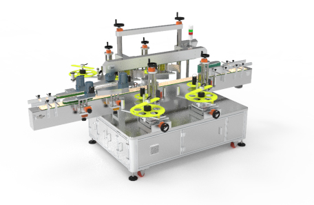 雙側面兼頸部貼標機